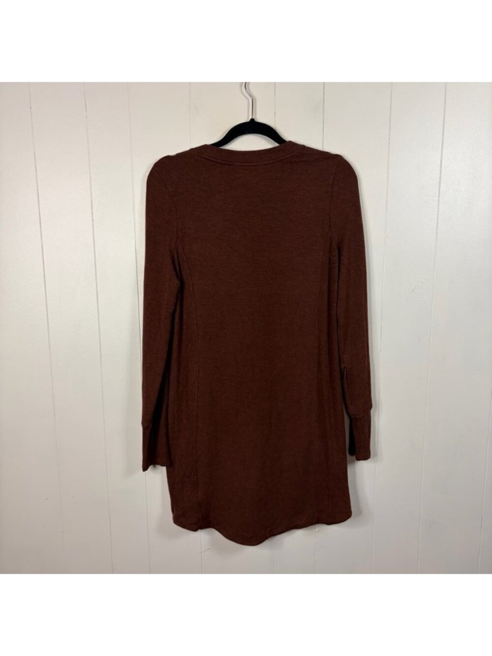 Athleta Balance Long Sleeve Sweater Dress Pockets Soft size Small Loungewear - Picture 8 of 11